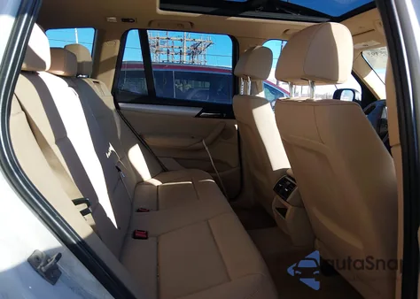 2011 BMW X3 xDrive28I from USA, damaged, VIN 5UXWX5C53BL708253